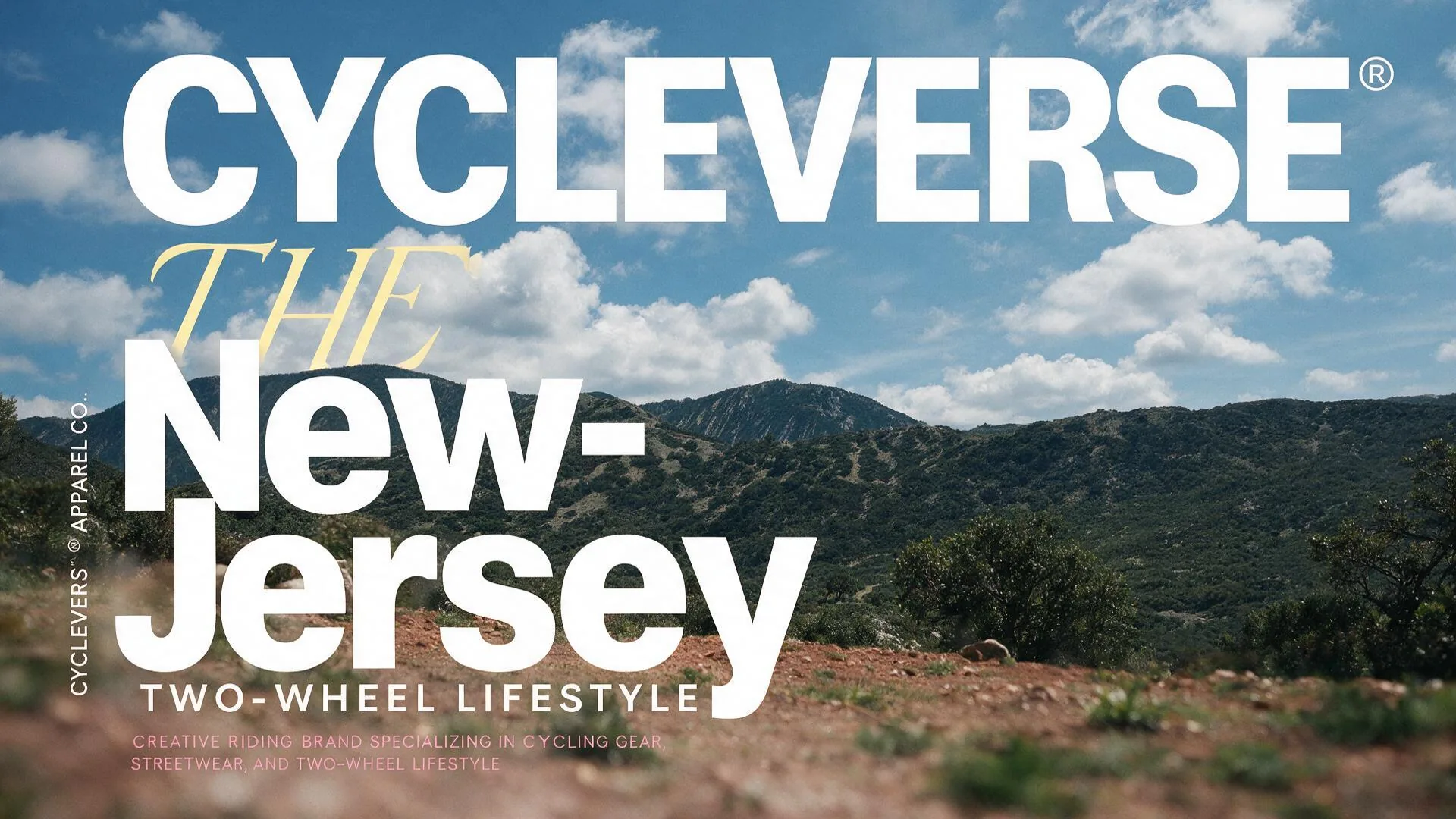 CYCLEVERSE 骑行宇宙 — Two-Wheel Lifestyle 品牌主视觉
